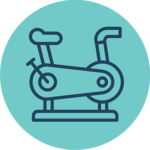 Stationary exercise bike